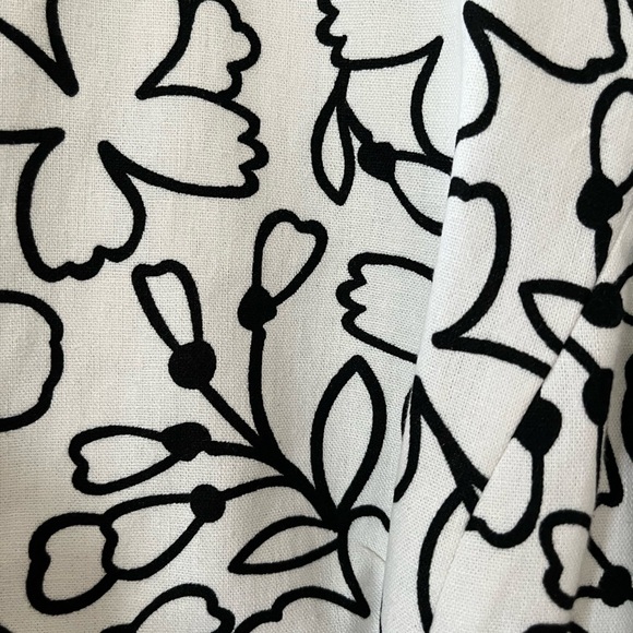NEW! Liz Claiborne Separates Black/White Floral Business Blazer/Jacket Size 14 - Picture 2 of 16